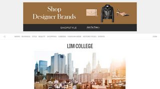 
                            12. LIM College (New York City, United States) - Fashionista