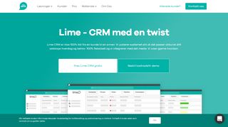 
                            9. Lime CRM – markedsledende CRM designet i Norden