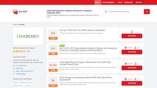 
                            11. Limeroad | 85% Off | coupon code - February 2019 | Look! - Picodi India