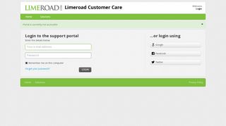 
                            5. Limeroad Customer Care: Sign into