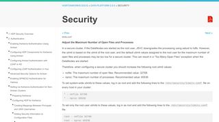 
                            8. limits.conf - Hortonworks Data Platform - Hortonworks Docs