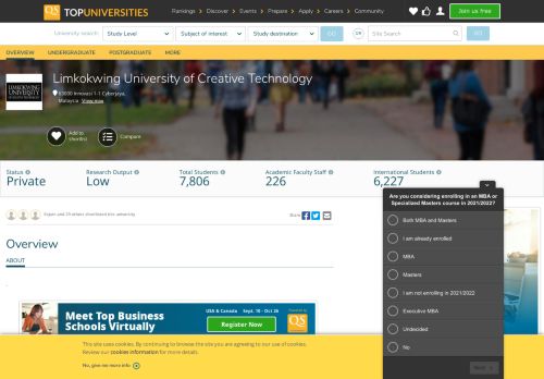 
                            6. Limkokwing University of Creative ... | Top Universities