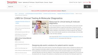 
                            11. LIMS for Clinical Testing & Molecular Diagnostics | Thermo ...