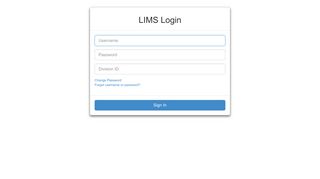 
                            10. LIMS Service Login