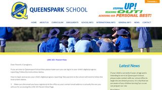 
                            11. LINC-ED / Parent View - Queenspark School Christchurch NZ ...