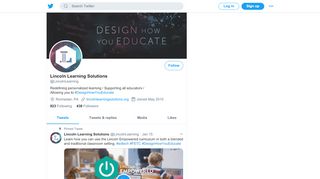 
                            9. Lincoln Learning Solutions (@LincolnLearning) | Twitter