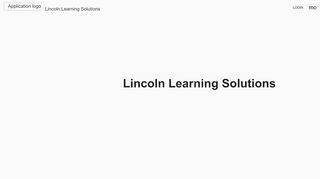 
                            3. Lincoln Learning Solutions