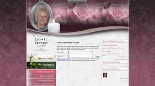
                            6. Linda Tennant Login - Kane, Pennsylvania | Cummings Funeral Home ...