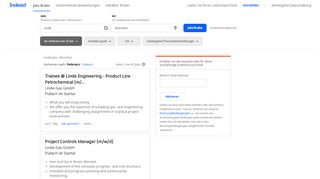 
                            12. Linde Jobs in München - Februar 2019 | Indeed.com