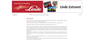 
                            3. Linde MHI - Extranet - Linde Material Handling