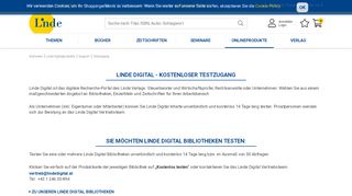 
                            4. Lindeonline Testcenter | Linde Verlag