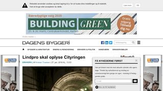 
                            13. Lindpro skal oplyse Cityringen | Dagens Byggeri