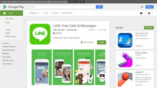 
                            6. LINE: Free Calls & Messages - Apps on Google Play