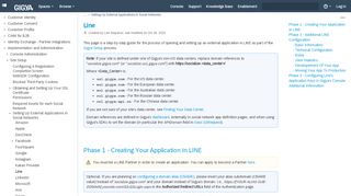 
                            8. Line - Gigya Documentation - Developers Guide