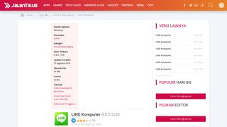 
                            10. LINE Komputer 4.8.3.1128 - JalanTikus.com