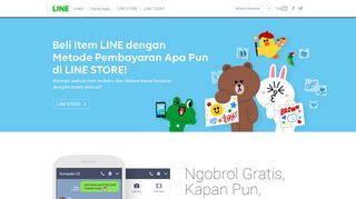 
                            7. LINE : Panggilan & Pesan Gratis