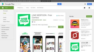 
                            7. LINE WEBTOON - Free Comics - Apps on Google Play