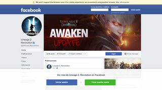 
                            8. Lineage 2: Revolution - Inicio | Facebook