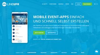 
                            3. LineUpr: Event-App einfach in Minuten selbst erstellen