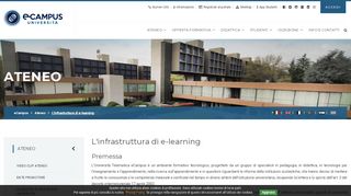 
                            4. L'infrastruttura di e-learning - eCampus