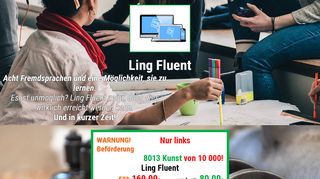
                            7. Ling Fluent - nur heute 80€ - WARNUNG Beförderung (-50%)