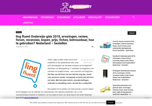 
                            5. ling fluent Onderwijs-gids 2018, ervaringen, review, forum ...