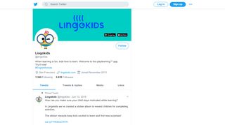 
                            12. Lingokids (@lingokids) | Twitter