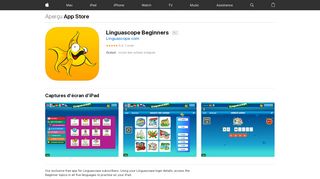 
                            4. Linguascope Beginners dans l'App Store - iTunes - Apple