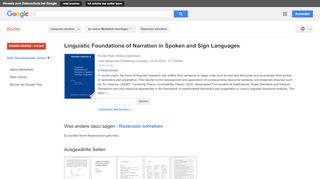 
                            8. Linguistic Foundations of Narration in Spoken and Sign Languages