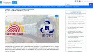 
                            7. Link Aadhar to IRCTC Account Instantly Online. Updated on 25 ...