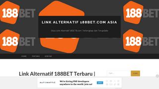 
                            7. Link Alternatif 188BET Terbaru | Login 188BET Terbaru | Link ...