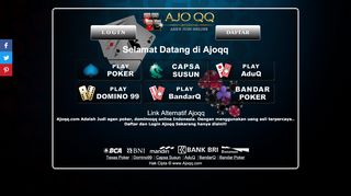 
                            2. Link Alternatif AJOQQ , AjoQQ, Ajo QQ, Login AjoQQ: DAFTAR ...