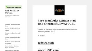 
                            5. link alternatif DEWATOGEL | Link Alternatif Domain