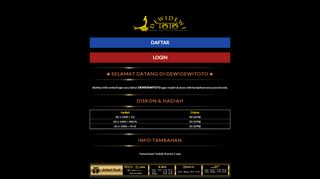 
                            2. Link Alternatif DewiDewiToto | Link Daftar DewiDewiToto Togel Online ...