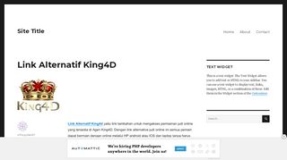 
                            12. Link Alternatif King4D – Site Title