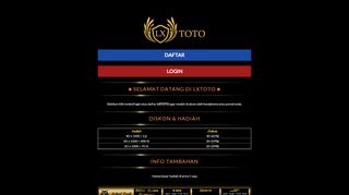 
                            4. Link Alternatif LXTOTO | Link Daftar LXTOTO Togel Online Terbaru