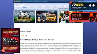 
                            1. Link Alternatif Sbobet - www.cake000.com - SBOBET Asia | Agen ...