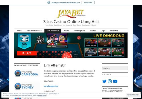 
                            10. Link Alternatif – Situs Casino Online Uang Asli