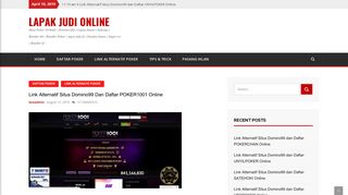 
                            10. Link Alternatif Situs Domino99 dan Daftar POKER1001 Online ...
