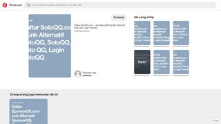 
                            11. Link Alternatif SotoQQ, SotoQQ, Soto QQ, Login SotoQQ - Pinterest