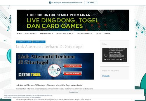 
                            5. Link Alternatif Terbaru Di Gitartogel – Live Togel Indonesia – Siaran ...