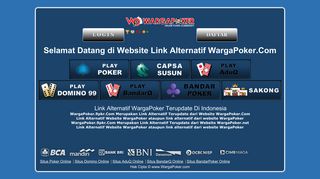 
                            5. Link Alternatif WargaPoker | WargaPoker.Com | WargaPoker.Net