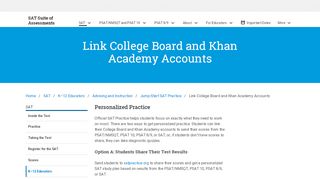 
                            6. Link College Board and Khan Academy Accounts | SAT Suite of ...