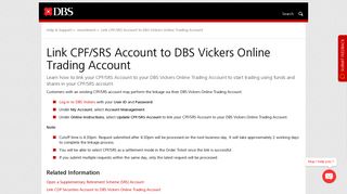 
                            4. Link CPF/SRS Account to DBS Vickers Online Trading Account | DBS ...