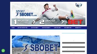 
                            2. Link Sbobet888 Login - Situs Sbobet888 Asia - Agen Sbobet888