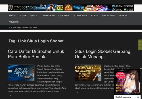 
                            13. Link Situs Login Sbobet | - Judi bola online