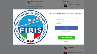 
                            4. Link Tesseramento 2017/2018... - FIBIS - Sezione Carambola ...