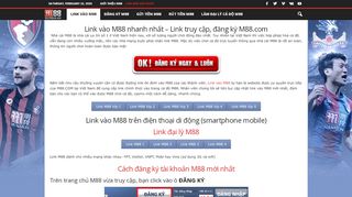 
                            11. Link vào M88.com mới nhất 2017© Link M88 mobile không bị chặn