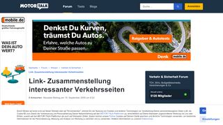 
                            11. Link- Zusammenstellung interessanter Verkehrsseiten : Verkehr ...