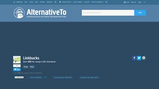 
                            13. Linkbucks Alternatives and Similar Websites and Apps - AlternativeTo ...